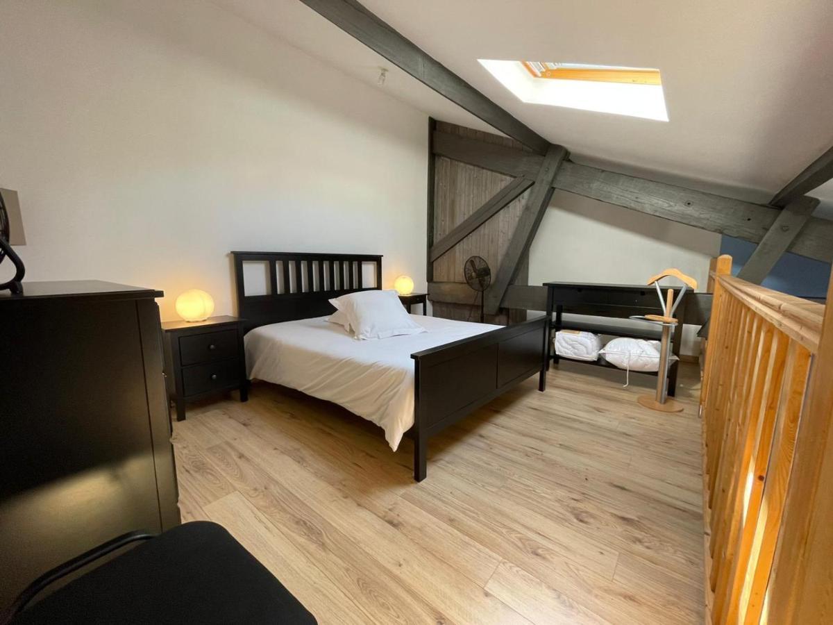 Apartamento Les Logis Des Vignobles Saint Emilion En Duplex N 2 Avec Terrasse Exterior foto