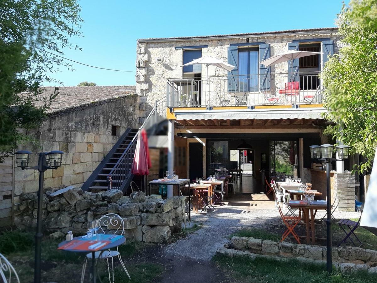 Apartamento Les Logis Des Vignobles Saint Emilion En Duplex N 2 Avec Terrasse Exterior foto